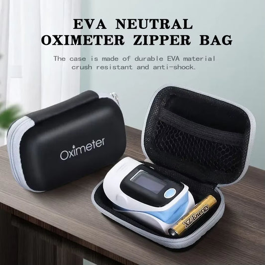 JUSTLANG Storage Box for Oximeter Reasonable Layout of Tool Bag Pouch Bags to Pack Products Travel Essentials Kit Protective Bag